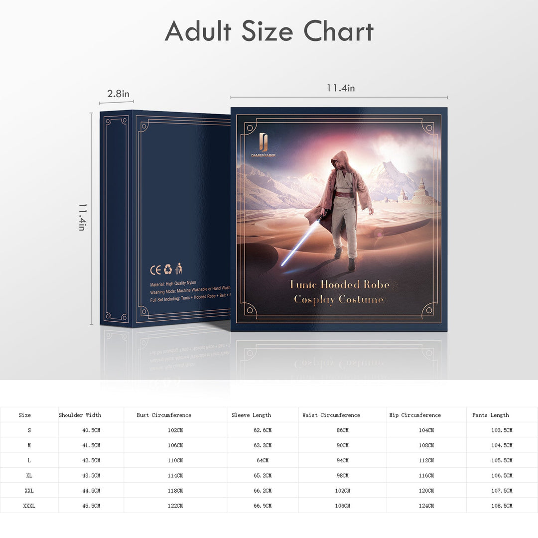 Dark Hooded Cosplay Robes - Saber Council