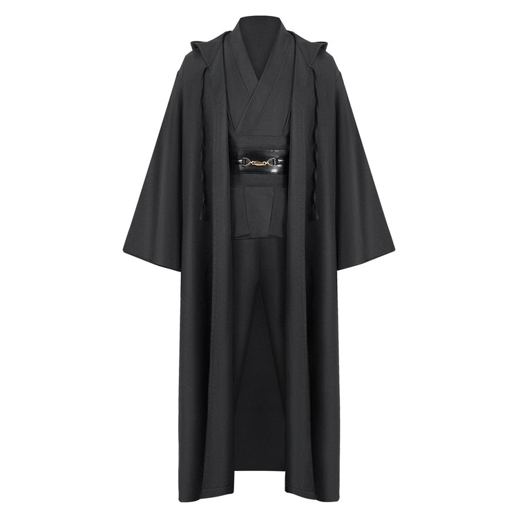 Red Metallic Robe Cosplay Dark Hooded Cosplay Robes – Saber Council