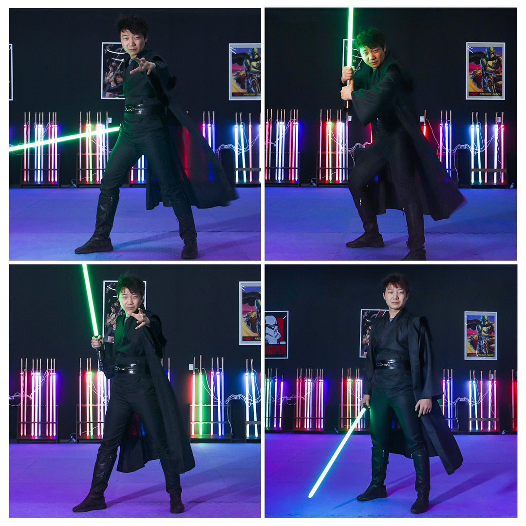 Dark Hooded Cosplay Robes - Saber Council
