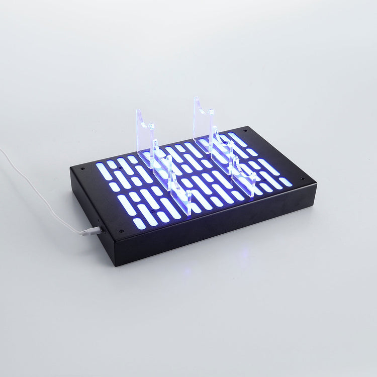 RGB Triple Saber Display Stand - Saber Council
